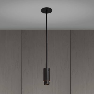 EXHAUST PENDANT / LINEAR  / GRAPHITE / GUN METAL