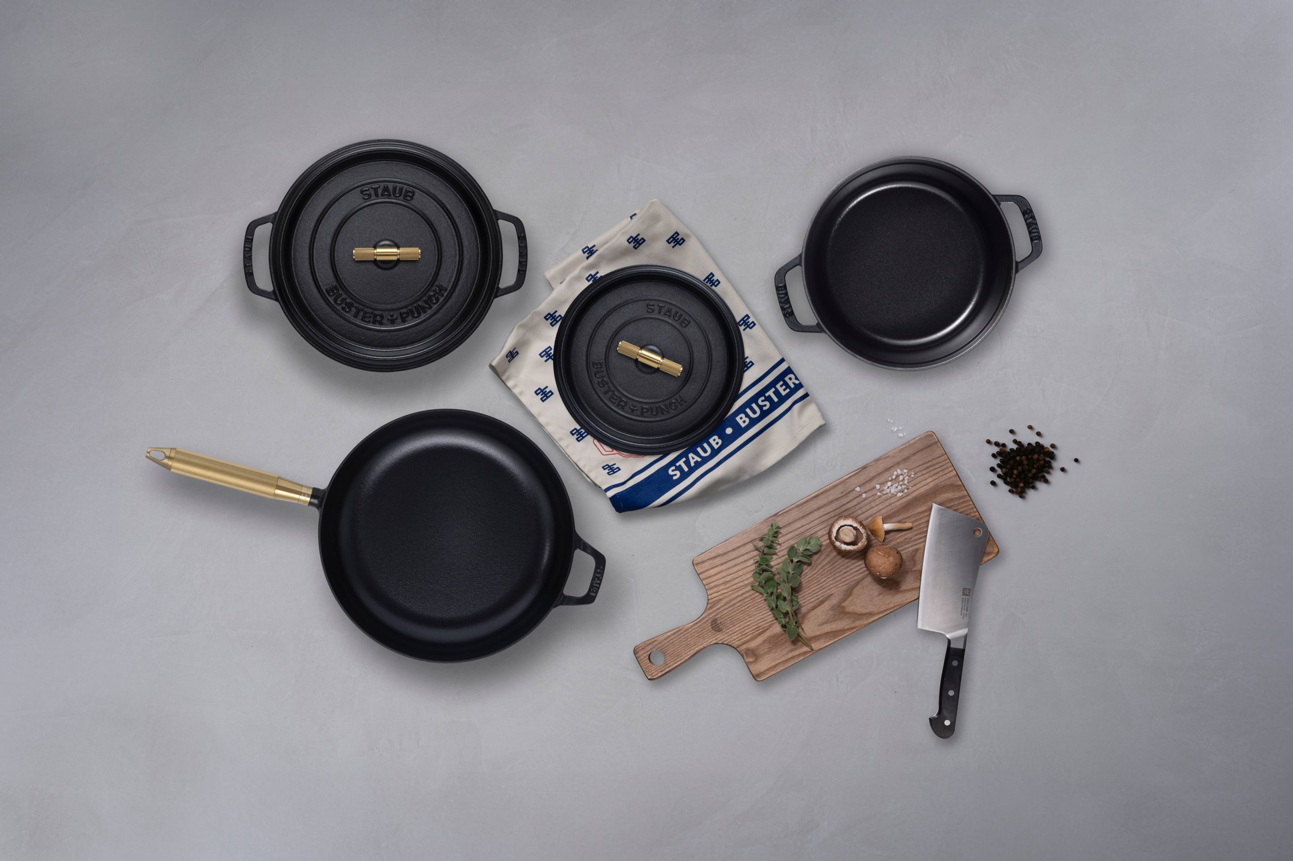 PAN / 11.02 INCHES / CROSS / STAUB / BRASS - Image 4