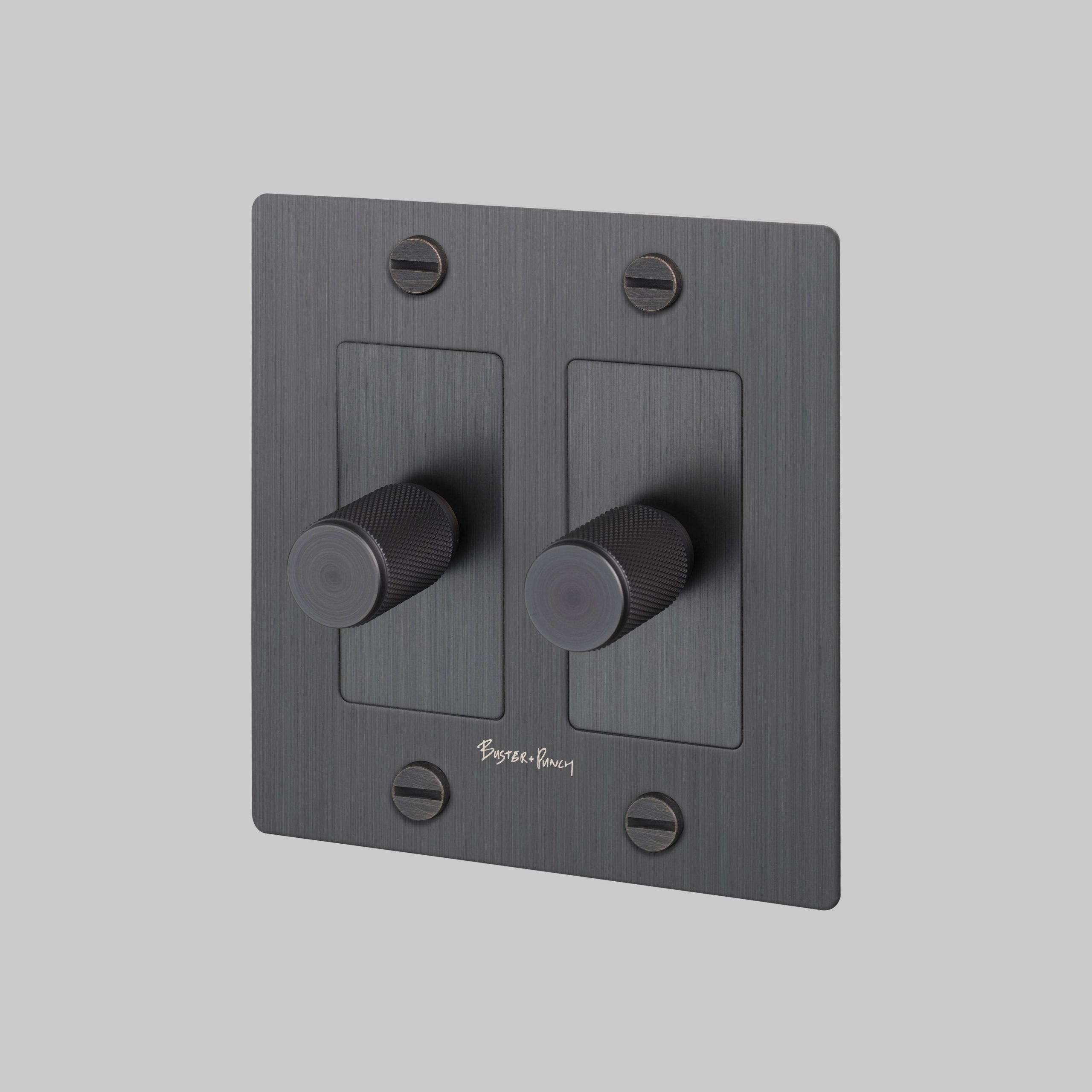2G DIMMER / LED / CROSS / WITH LOGO / SMOKED BRONZE