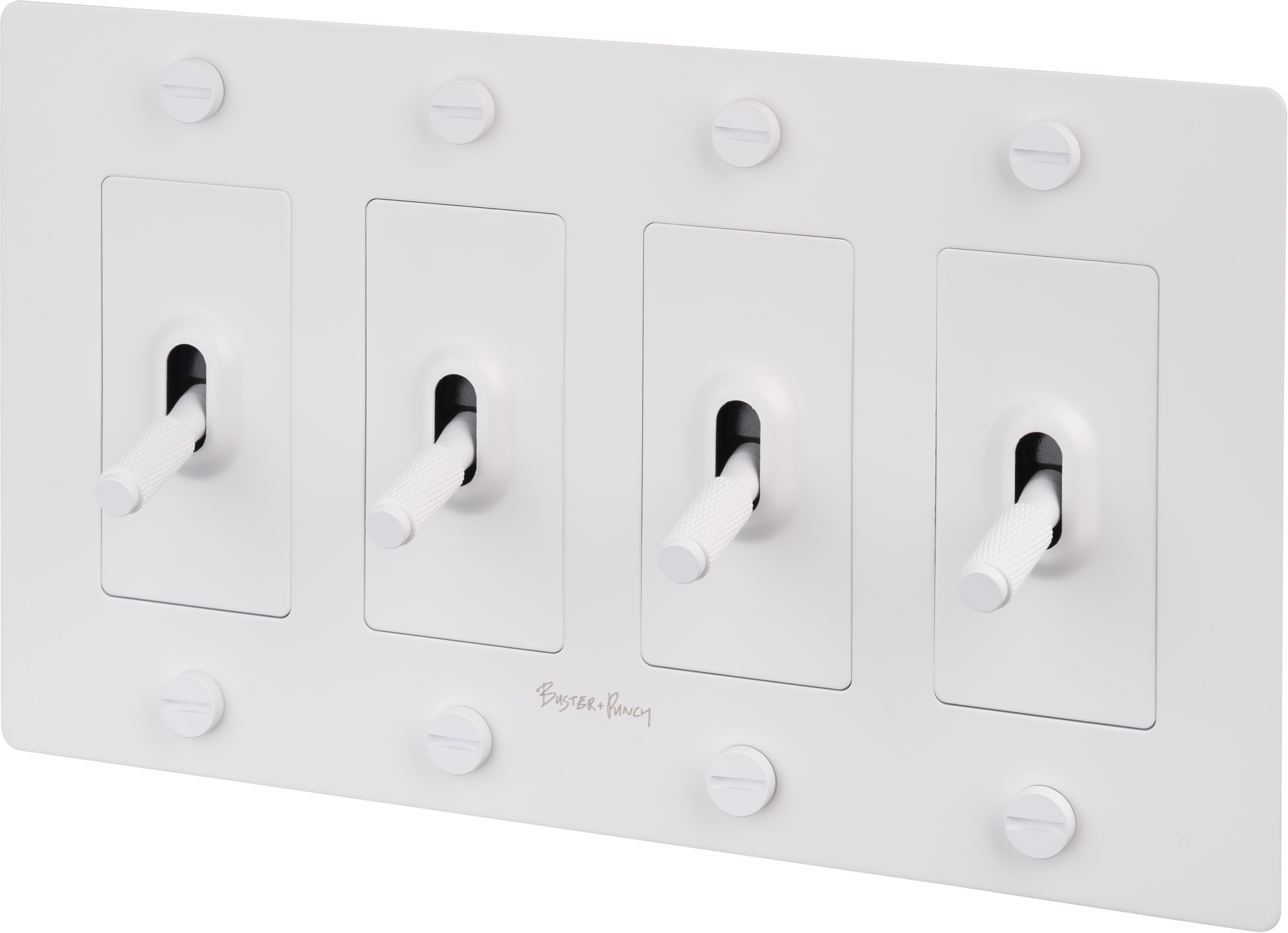 4G TOGGLE / CROSS / WITH LOGO / WHITE - Image 3