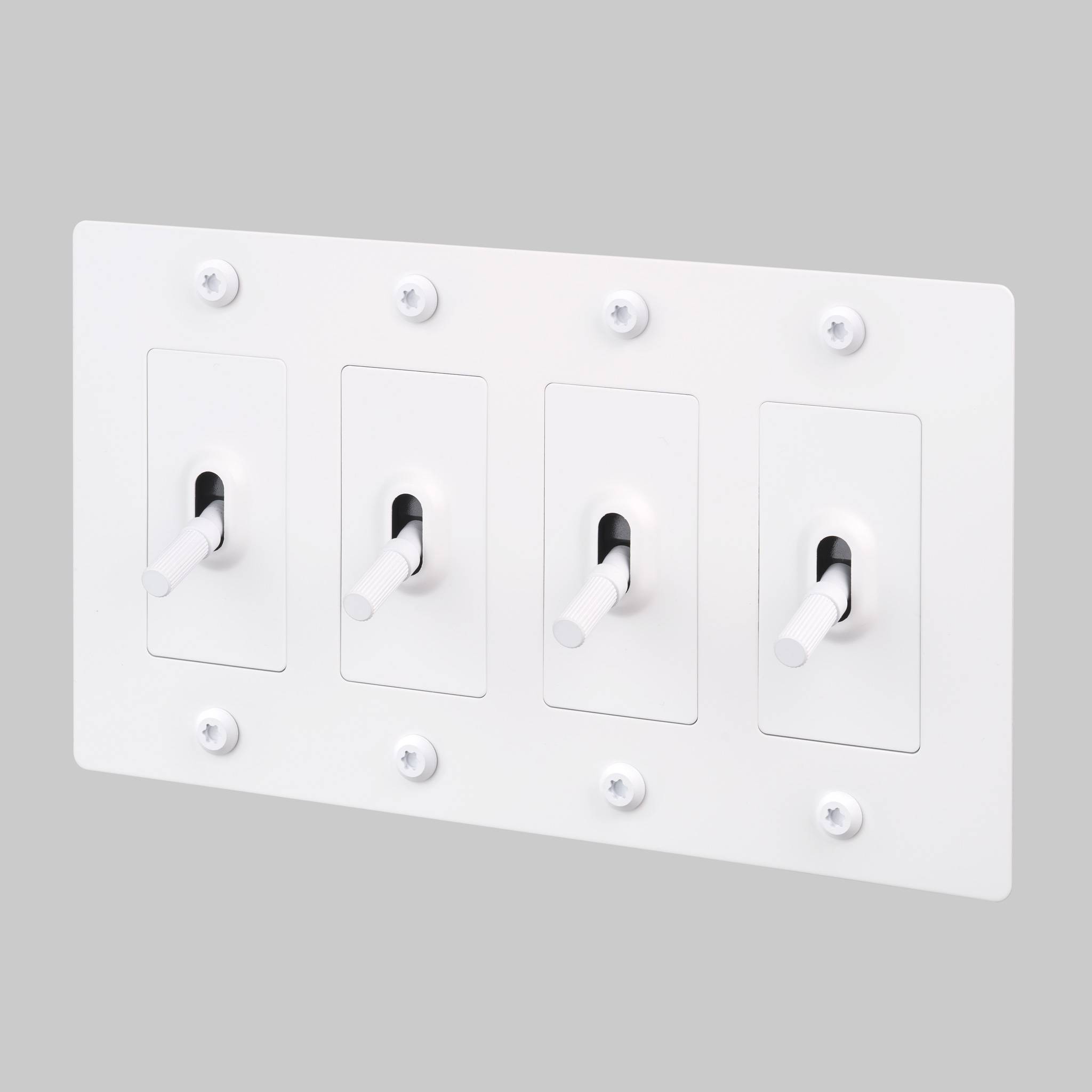 4G TOGGLE / LINEAR / WITHOUT LOGO / WHITE