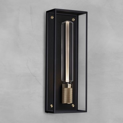 CAGED WET / WALL / CROSS / LARGE / BLACK / BRASS