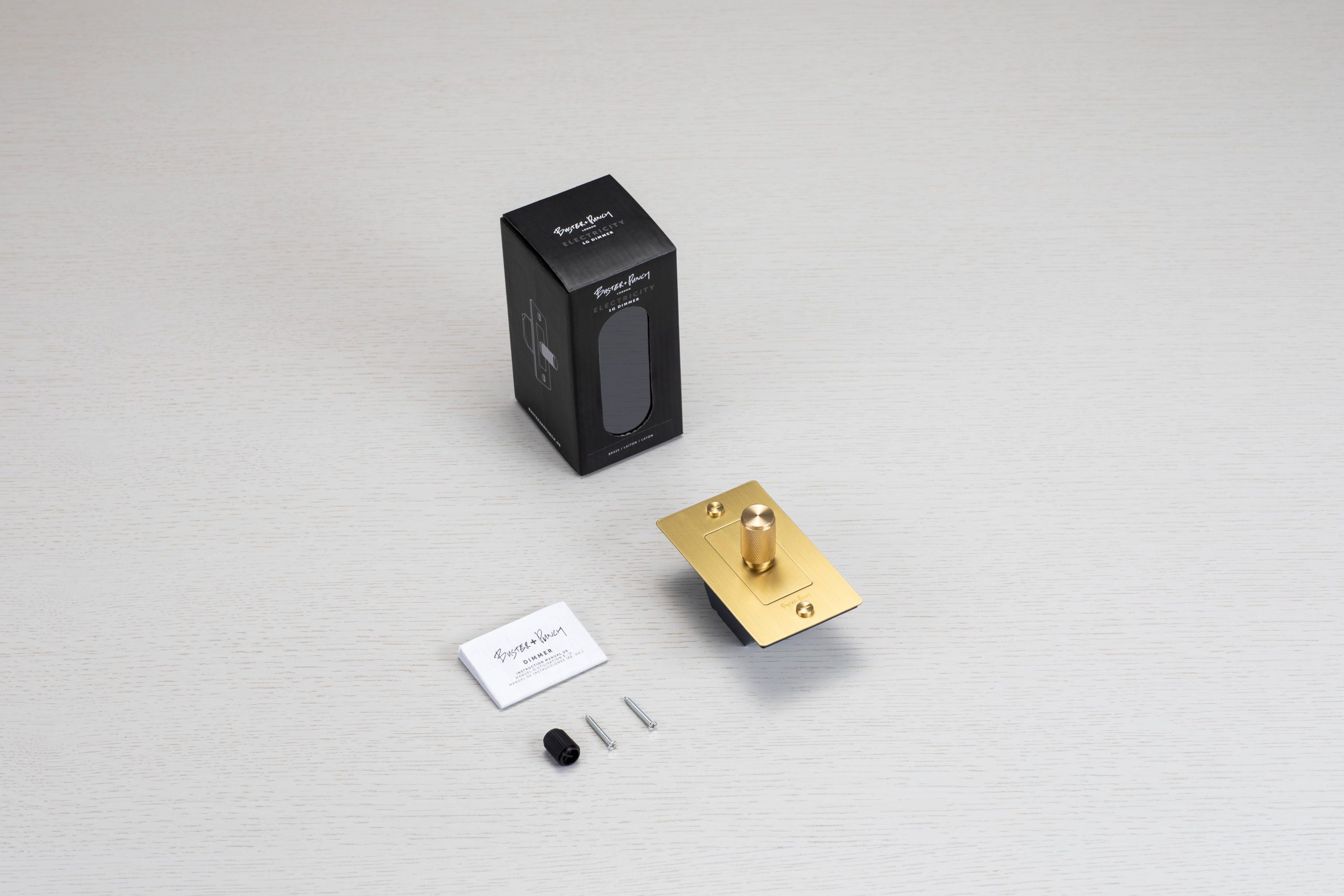 1G DIMMER / LED / CROSS / WITH LOGO / STEEL - Image 3