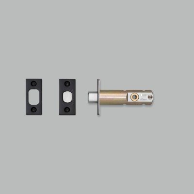 PRIVACY BOLT / THUMBTURN LOCK / BLACK - 2-3/8"