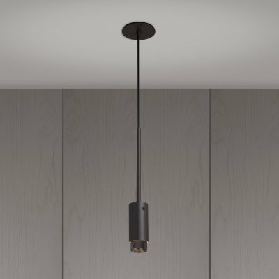 EXHAUST PENDANT / CROSS / GRAPHITE / SMOKED BRONZE