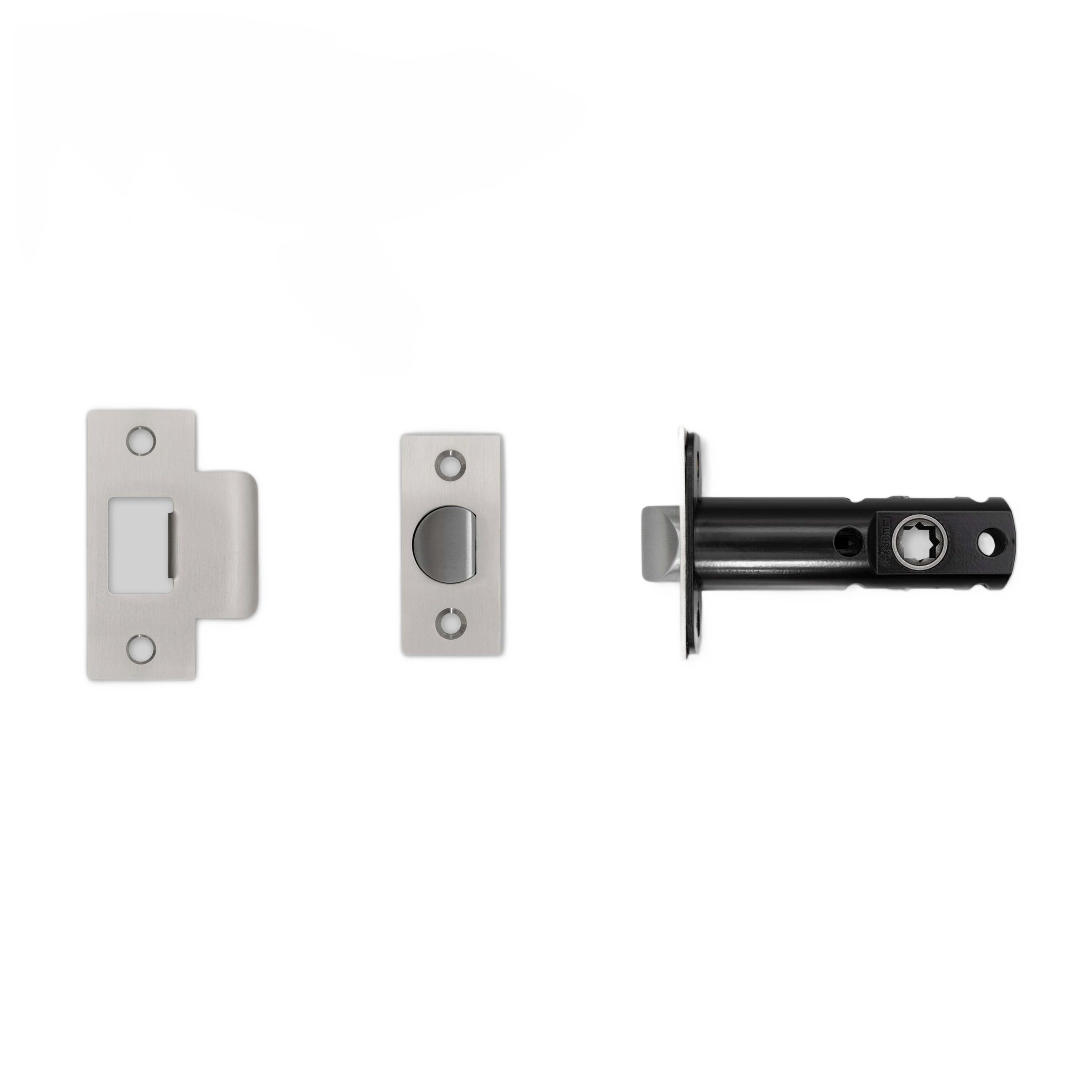 TUBULAR LATCH / DOOR HANDLE / PASSAGE / STEEL - 2-3/8" - Image 4