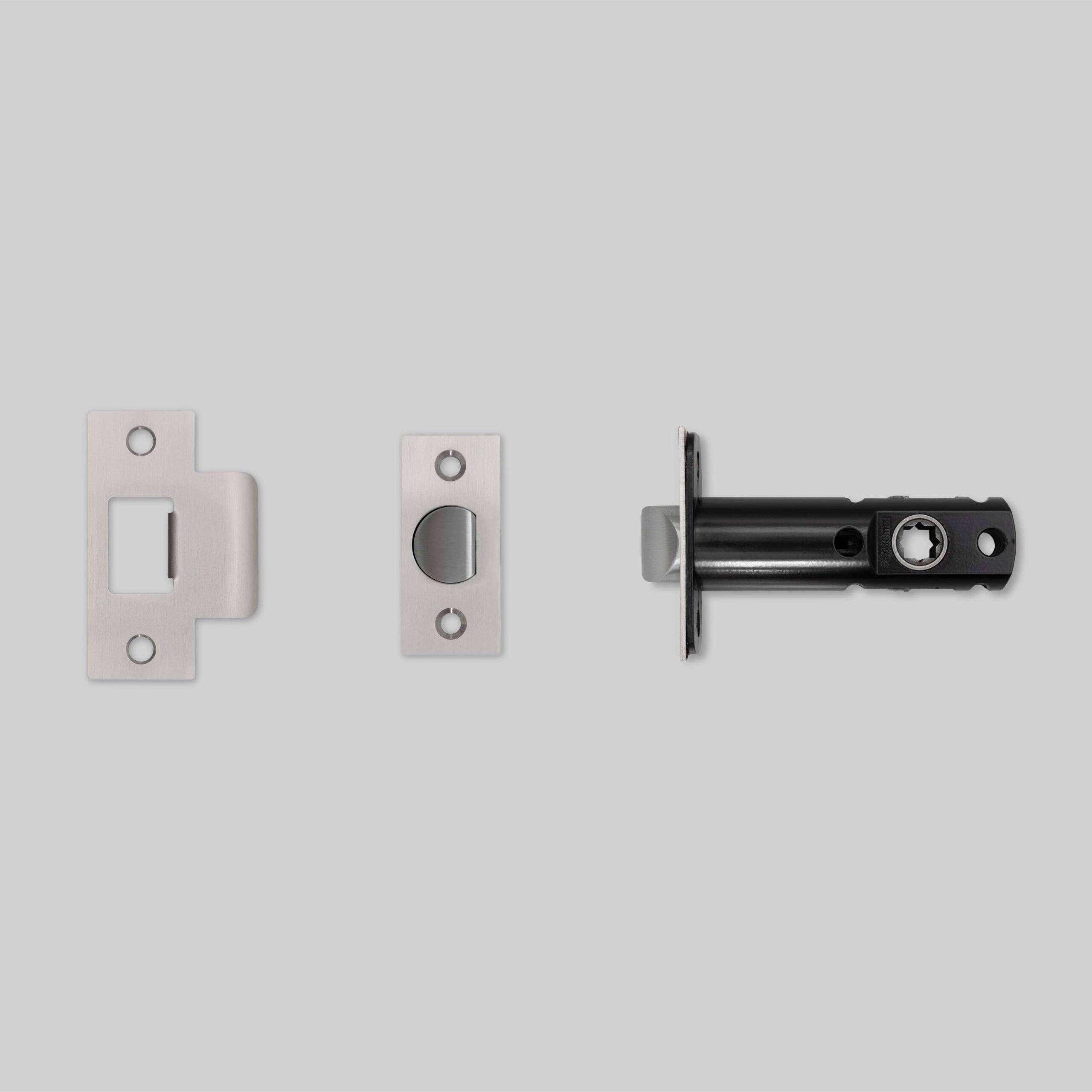 TUBULAR LATCH / DOOR HANDLE / PASSAGE / STEEL - 2-3/8"