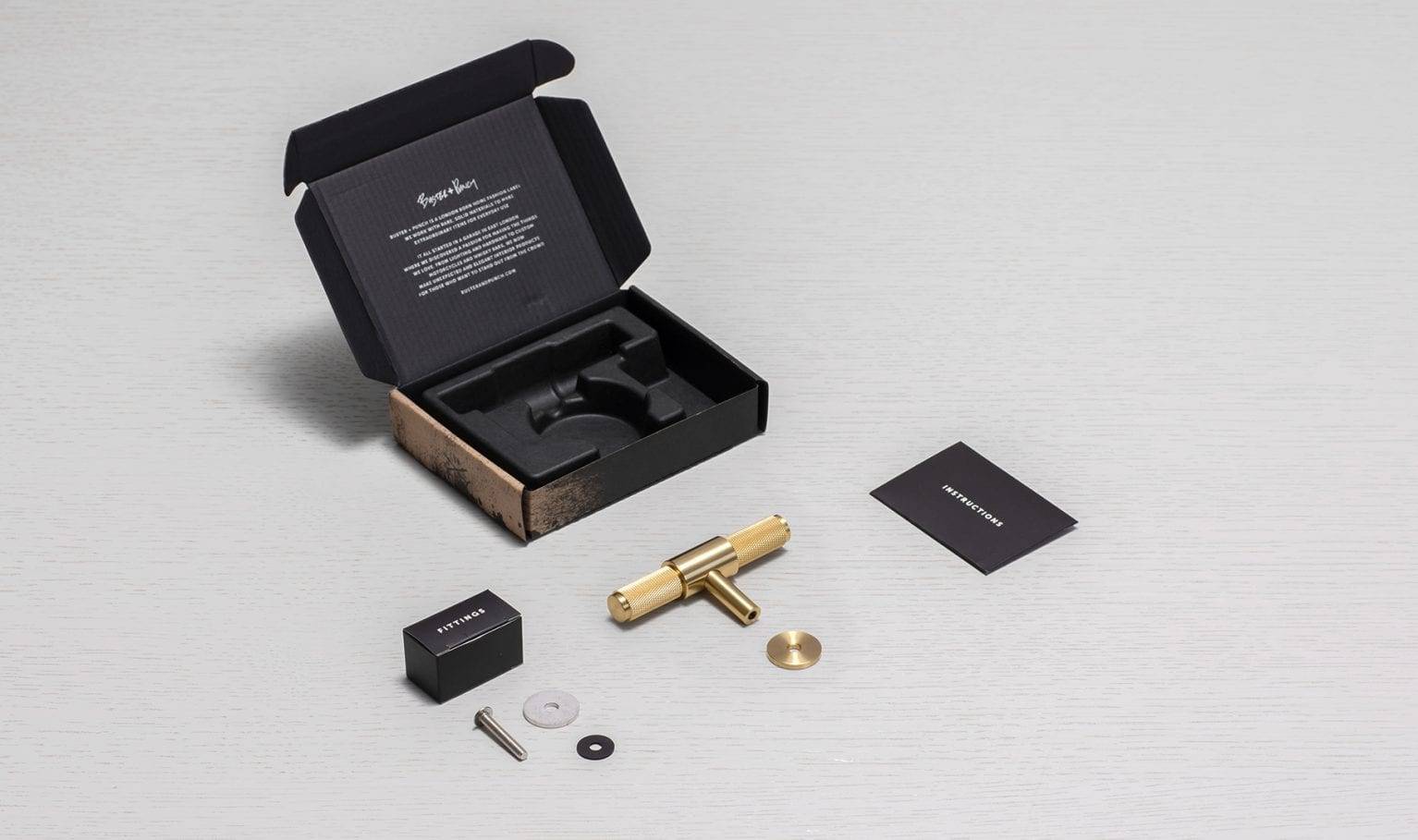 T-BAR / CROSS / BRASS - Image 6