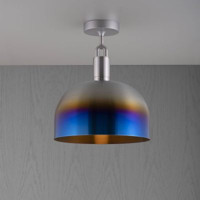 FORKED CEILING / LINEAR / SHADE / LARGE / BURNT STEEL