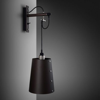 HOOKED WALL / CROSS / LARGE / GRAPHITE / STEEL