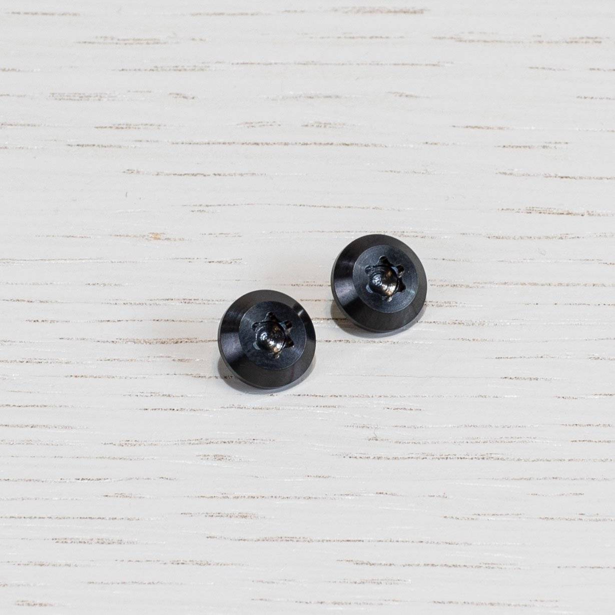 TORX CAP / FURNITURE KNOB PLATE / LINEAR / GUN METAL