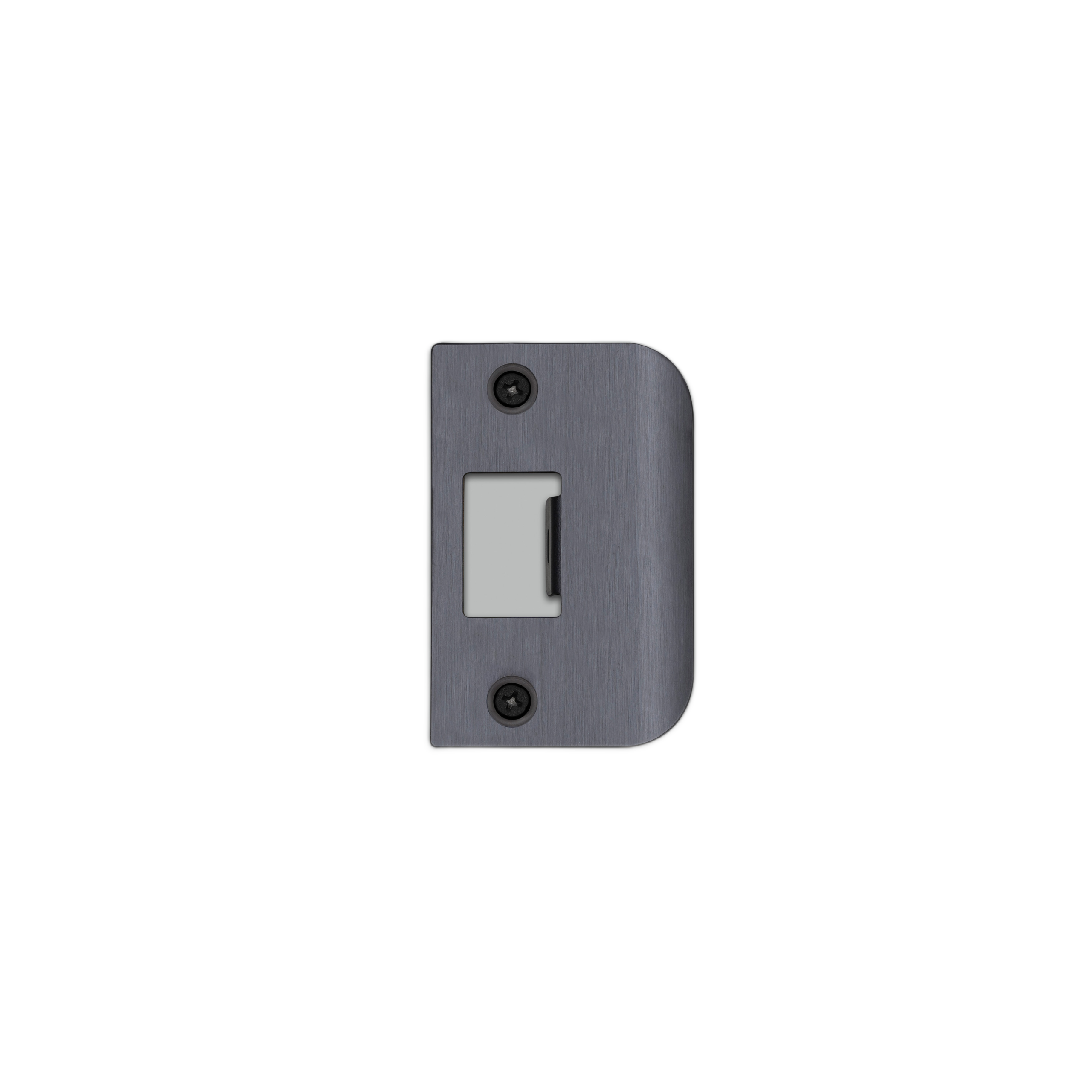STRIKE PLATE KIT / D SHAPED / STANDARD DOOR / GUN METAL - Image 4