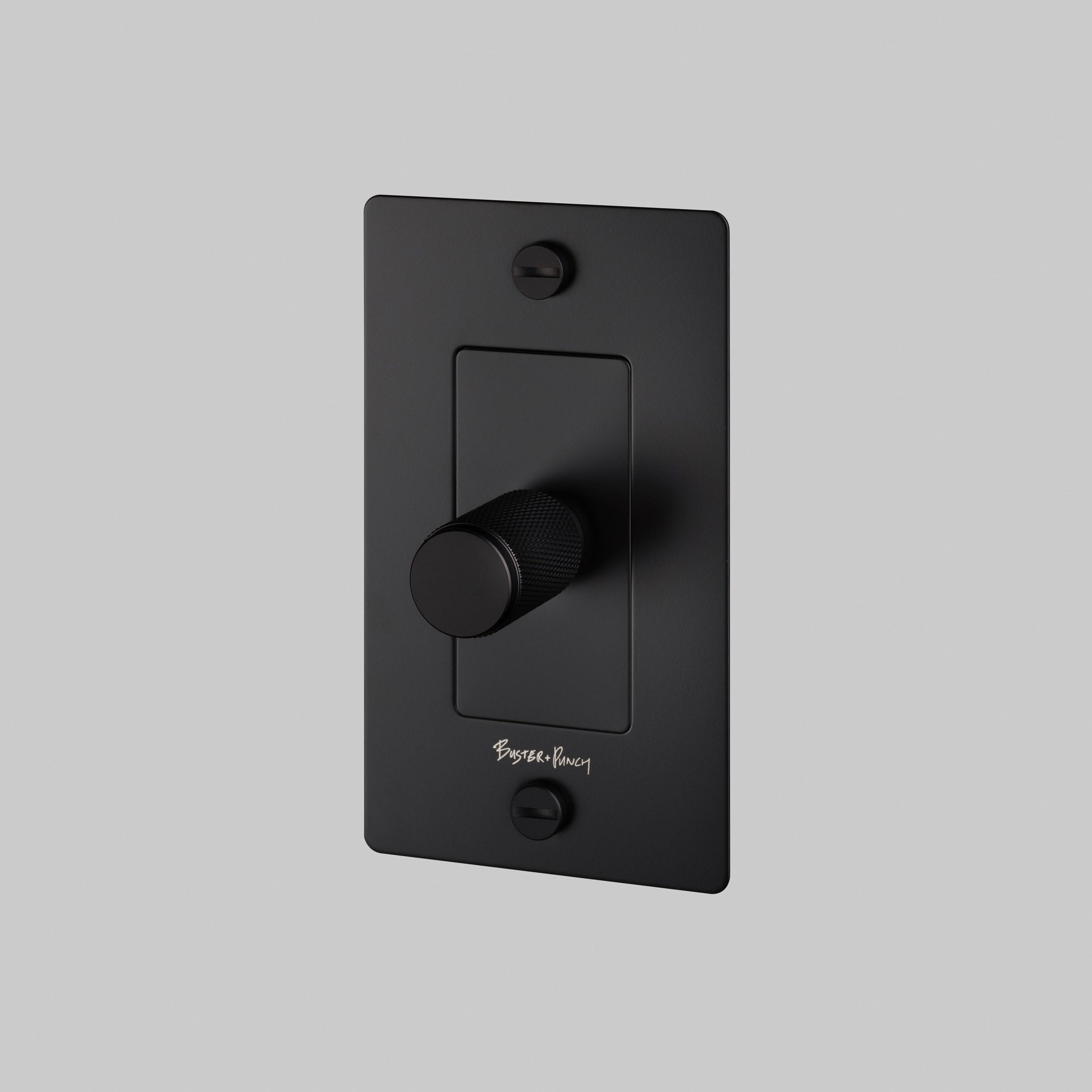 1G DIMMER / INCANDESCENT / CROSS / WITH LOGO / BLACK