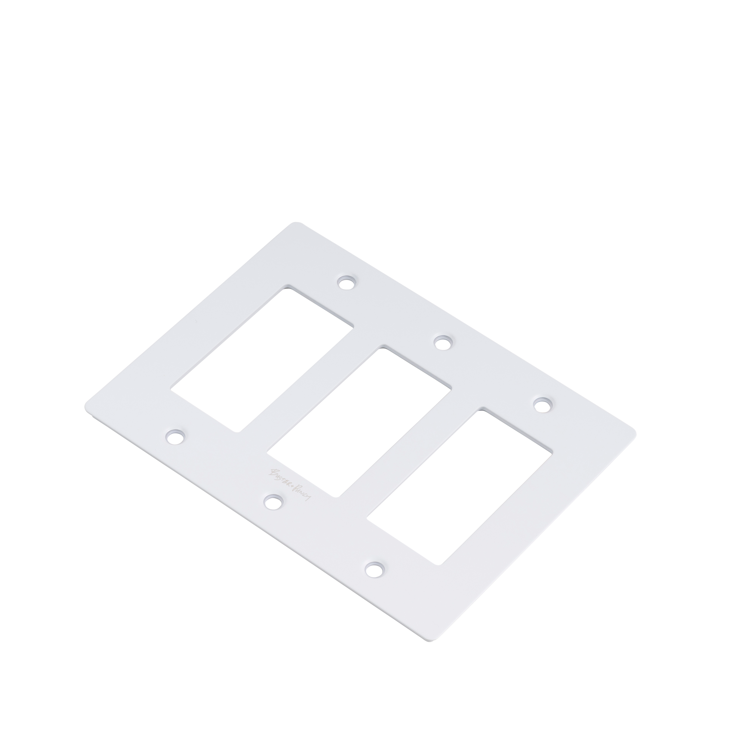 3G PLATE / WITH LOGO / WHITE - Image 5