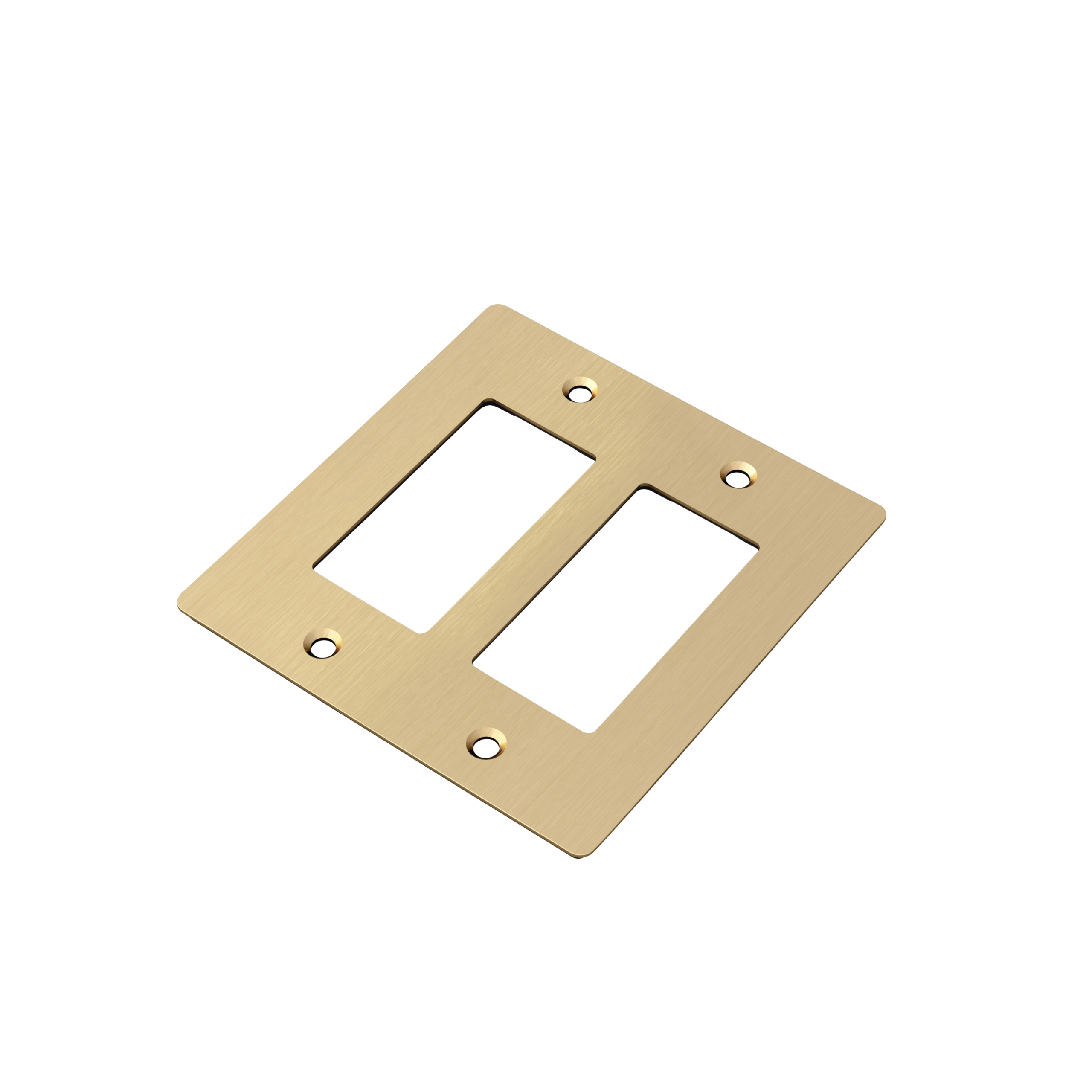 2G PLATE / WITHOUT LOGO / BRASS - Image 5