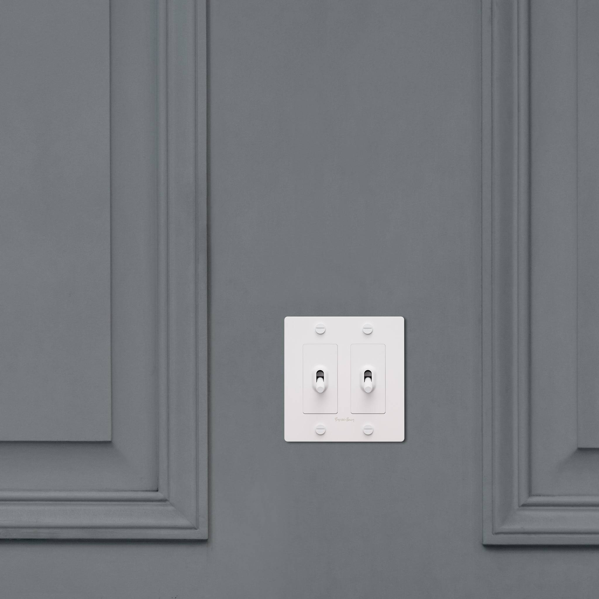 2G TOGGLE / CROSS / WITH LOGO / WHITE - Image 2