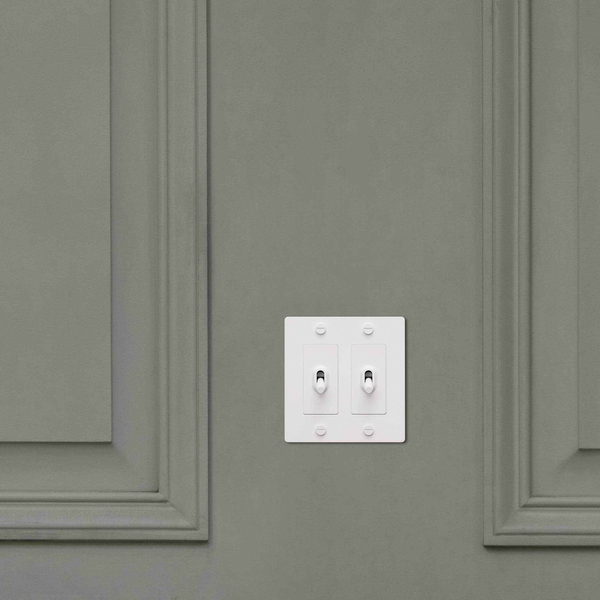 2G TOGGLE / CROSS / WITHOUT LOGO / WHITE - Image 2