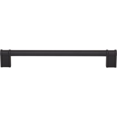 Newburn 7 9/16" Center to Center Bar Pull - Flat Black