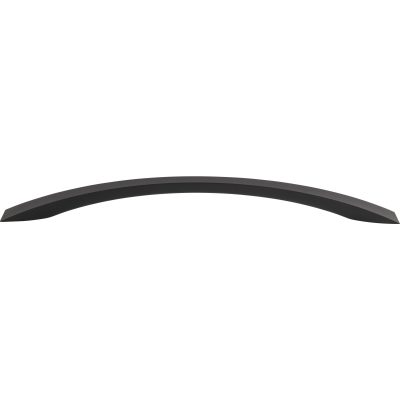 Sleek 11 5/16" Center to Center Arch Pull - Matte Black