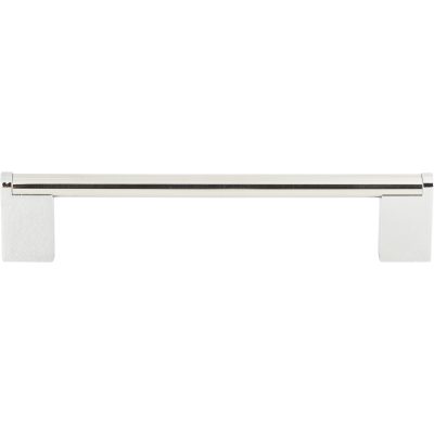 Round 3 Point 6 5/16" Center to Center Bar Pull - Polished Stainless Steel