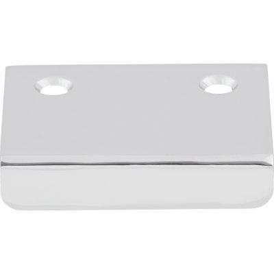 Tab 1 1/4" Center to Center Finger Pull - Polished Chrome