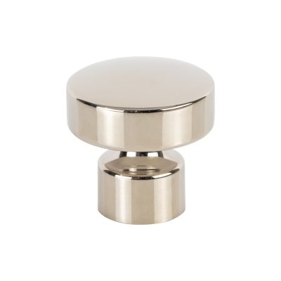 Lennox 1 1/4" Length Mushroom Knob - Polished Nickel