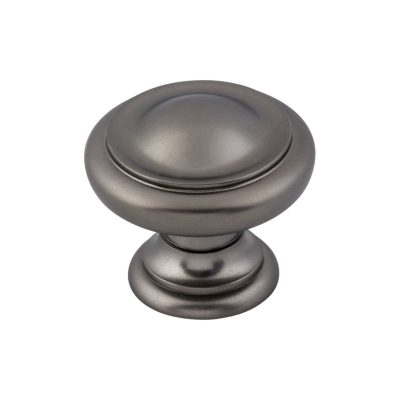 Dome 1 1/8" Diameter Mushroom Knob - Ash Gray