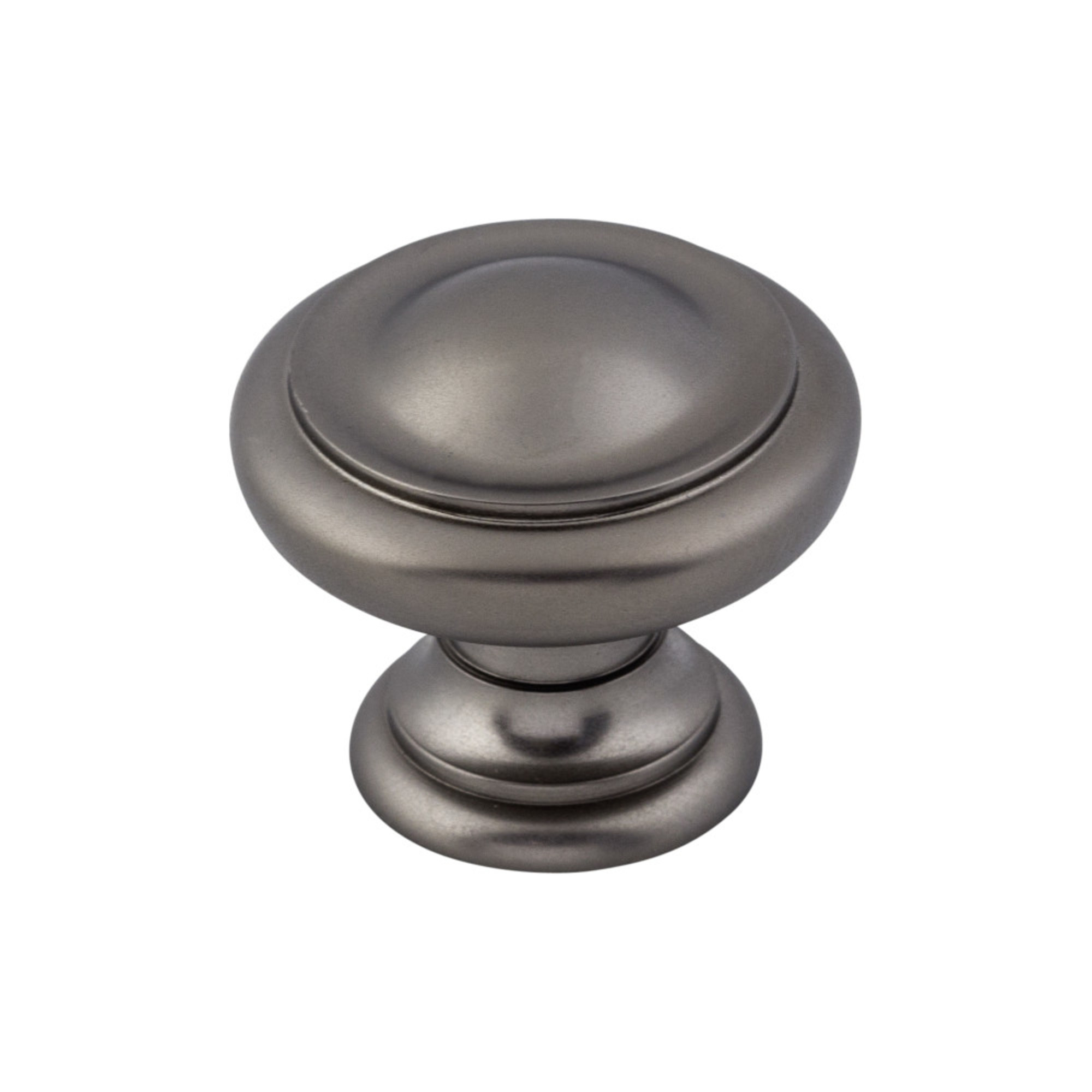Dome 1 1/8" Diameter Mushroom Knob - Ash Gray