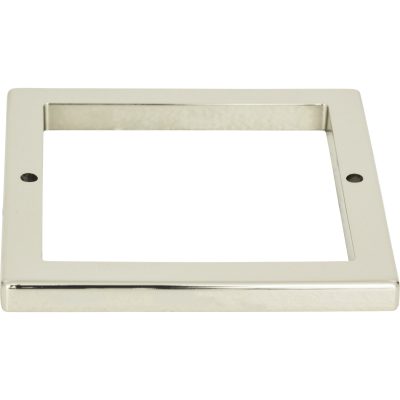 Tableau Square 3" Center to Center Bar Pull - Polished Nickel