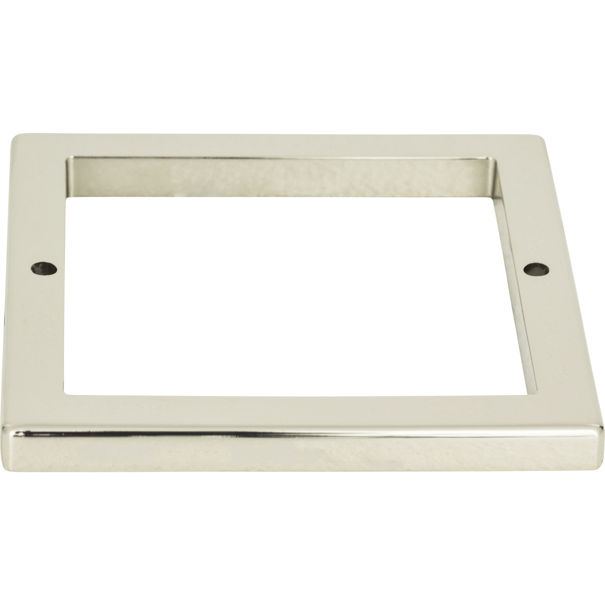 Tableau Square 3" Center to Center Bar Pull - Polished Nickel