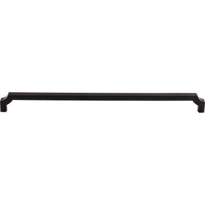 Davenport 12" Center to Center Bar Pull - Flat Black