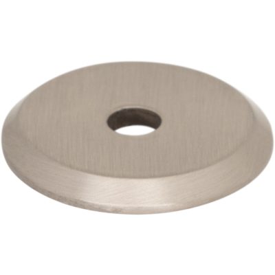 Brockwell Knob Backplate - Brushed Satin Nickel