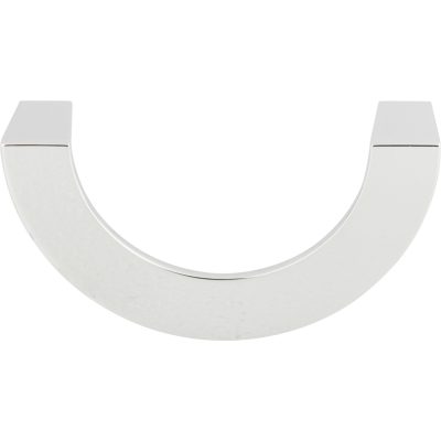 Roundabout 3" Center to Center Drop Handle - Polished Chrome