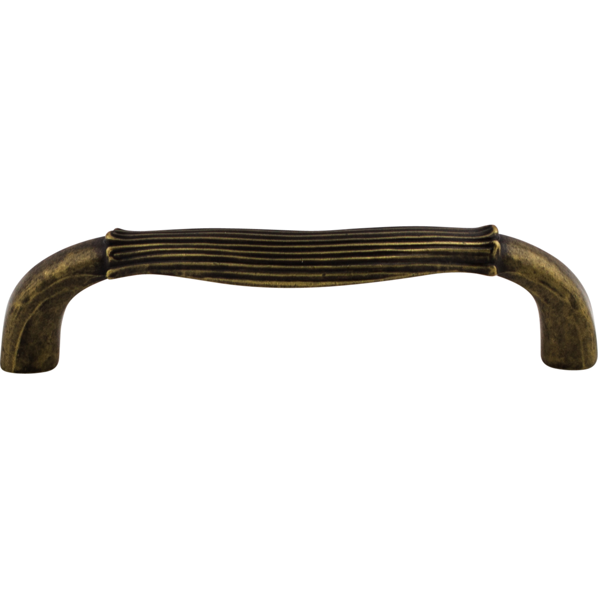 Bow 3 3/4" Center to Center Bar Pull - German Bronze