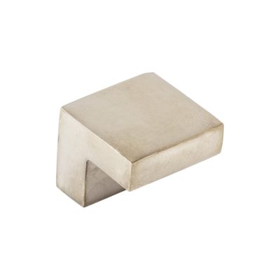 Square 1" Length Square Knob - Polished Nickel