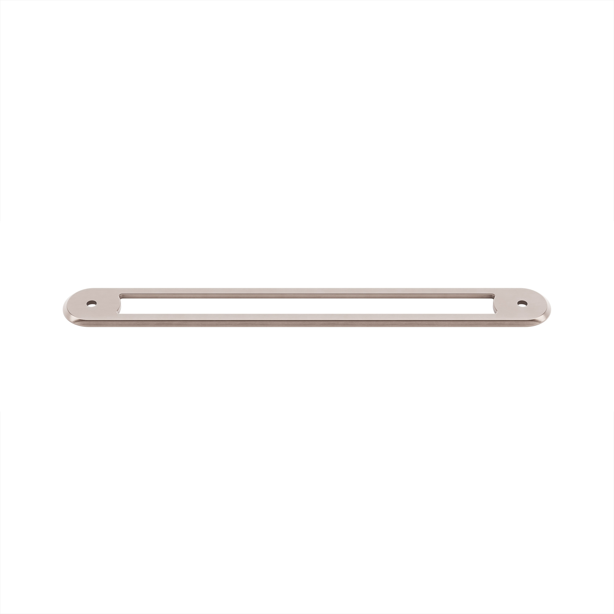 Brockwell 18" Center to Center Pull Backplate - Brushed Satin Nickel