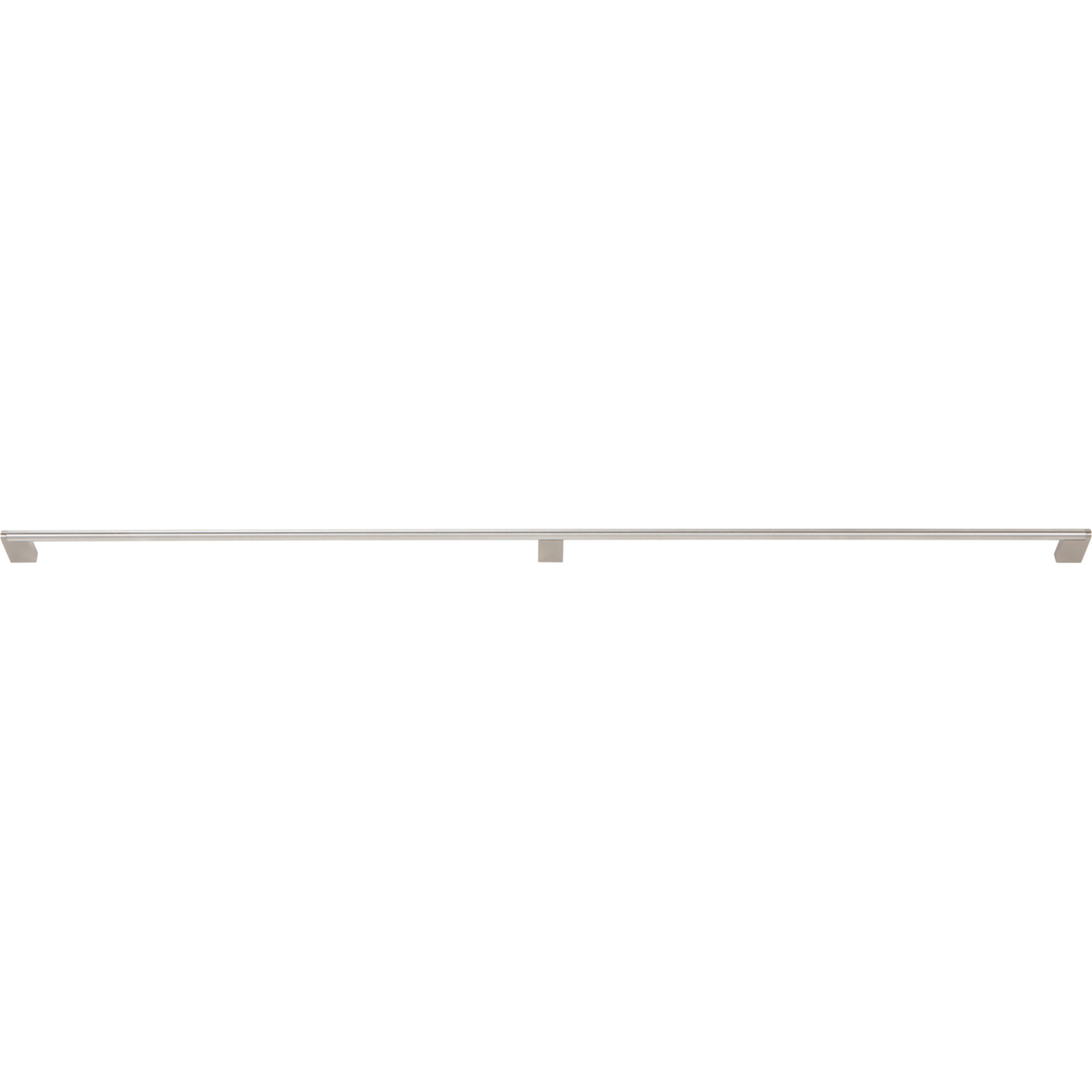 Round 3 Point 17 5/16" Center to Center Bar Pull - Stainless Steel