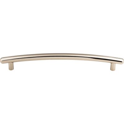 Curved 12" Center to Center Appliance Pull - Polished Nickel
