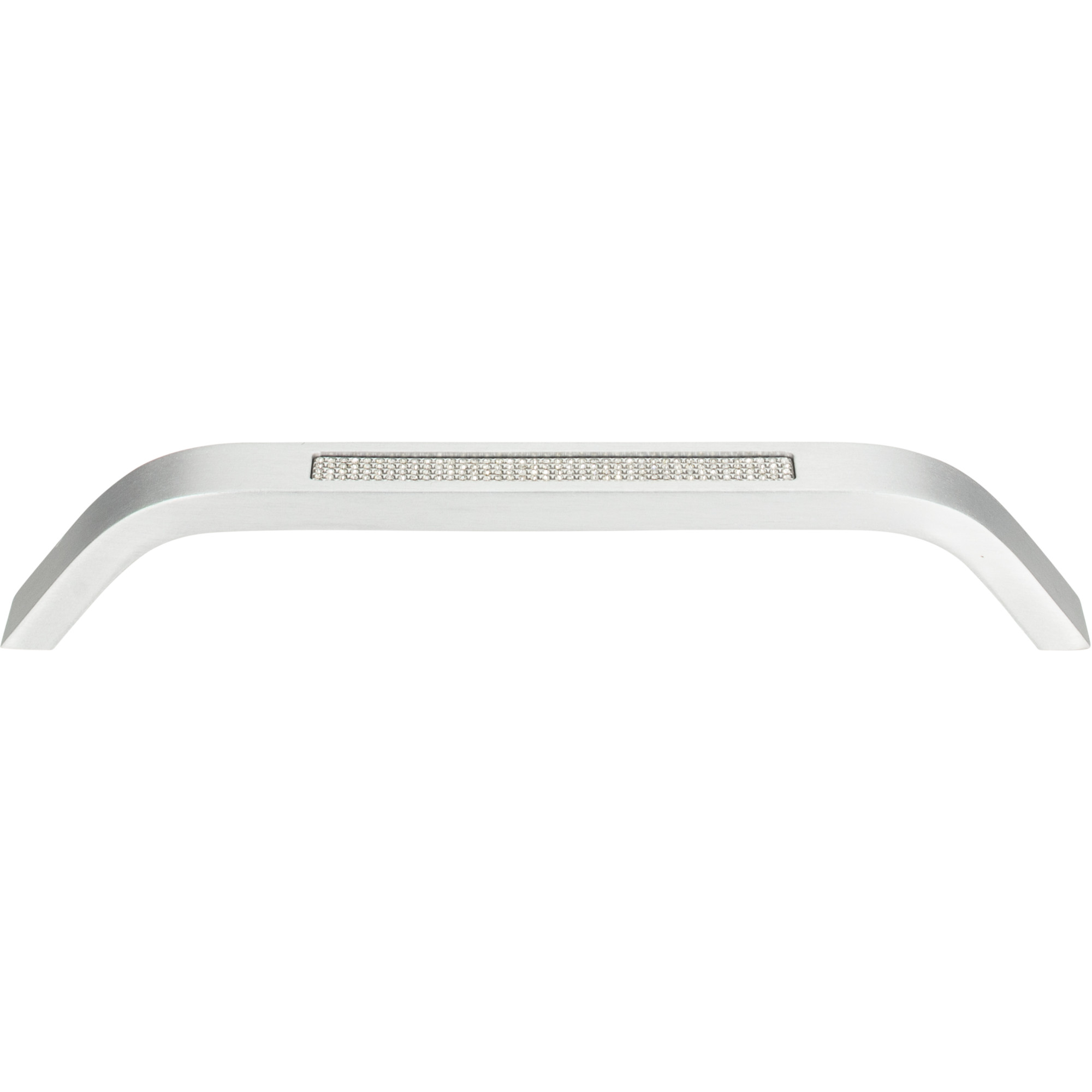 Crystal 6 5/16" Center to Center Bar Pull - Matte Chrome