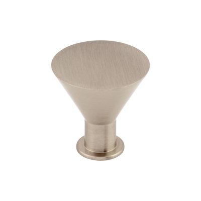 Cocktail 1 3/16" Diameter Round Knob - Brushed Satin Nickel