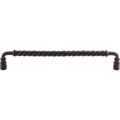 Twisted Bar 12" Center to Center Appliance Pull - Patina Black