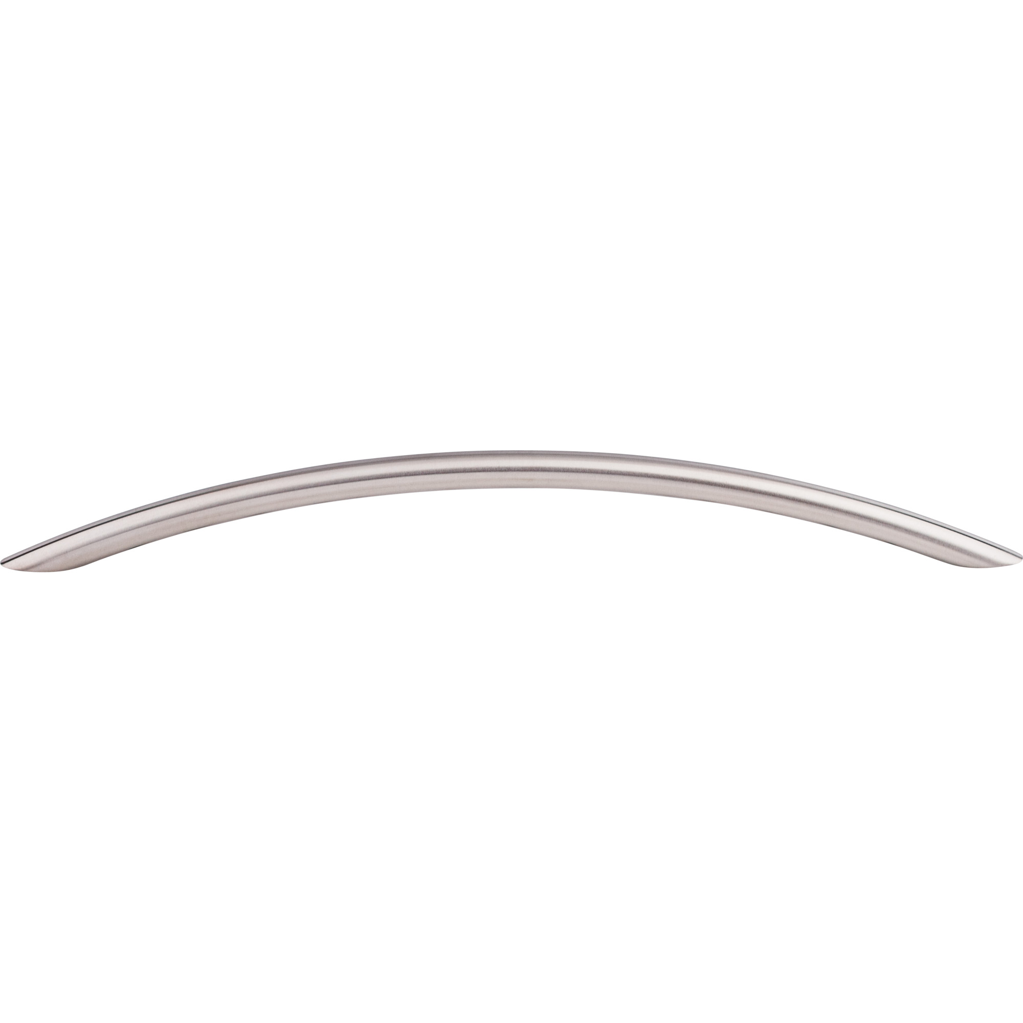 Solid Bowed 8 13/16" Center to Center Bar Pull - Stainless Steel
