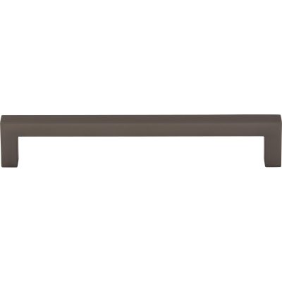 Square Bar 6 5/16" Center to Center Bar Pull - Ash Gray