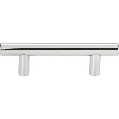 Linea Rail 3" Center to Center Bar Pull - Polished Chrome