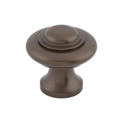 Ascot 1 1/4" Diameter Round Knob - Oil Rubbed Bronze