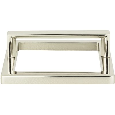 Tableau 3" Center to Center Finger Pull - Polished Nickel