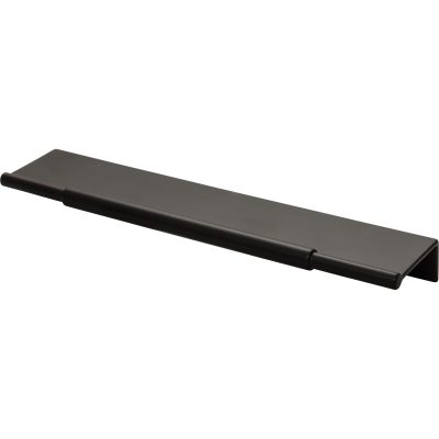 Crestview 6" Center to Center Finger Pull - Flat Black