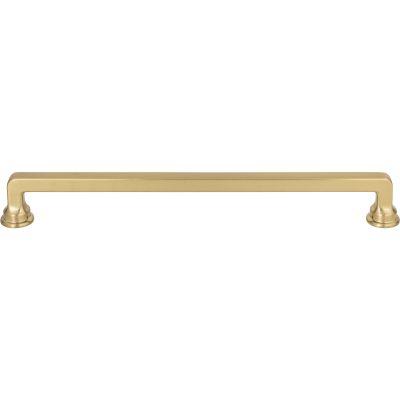 Oskar 8 13/16" Center to Center Bar Pull - Warm Brass