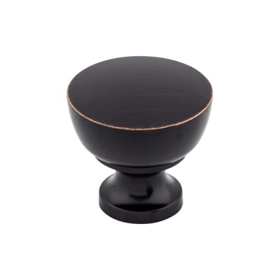 Bergen 1 1/4" Diameter Round Knob - Tuscan Bronze