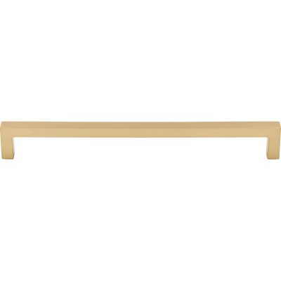 Square Bar 8 13/16" Center to Center Bar Pull - Honey Bronze